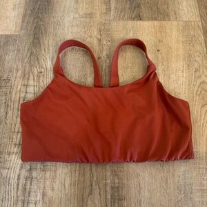 Girlfriend Collective Sports Bra Rust Size M